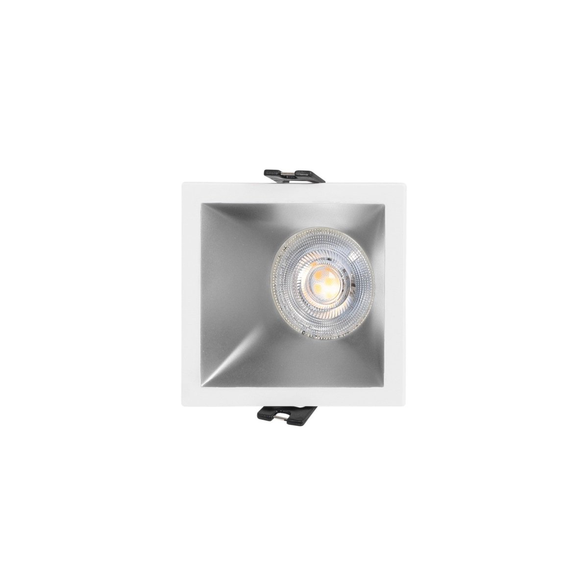 Aro downlight cuadrado asimétrico - Bajo UGR - Corte 75 x 75mm - Barcelona Led-Accesorios