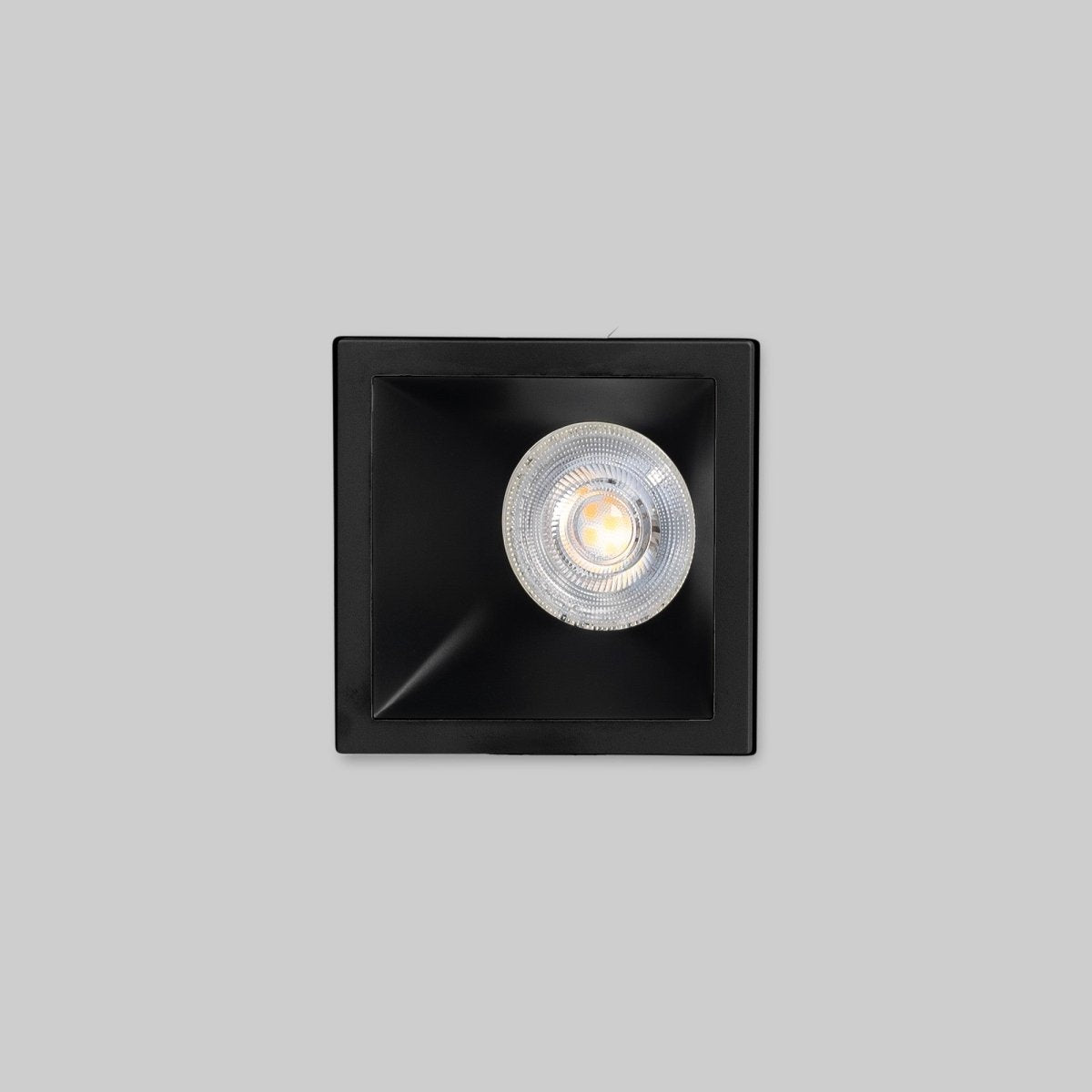 Aro downlight cuadrado asimétrico - Bajo UGR - Corte 75 x 75mm - Barcelona Led-Accesorios