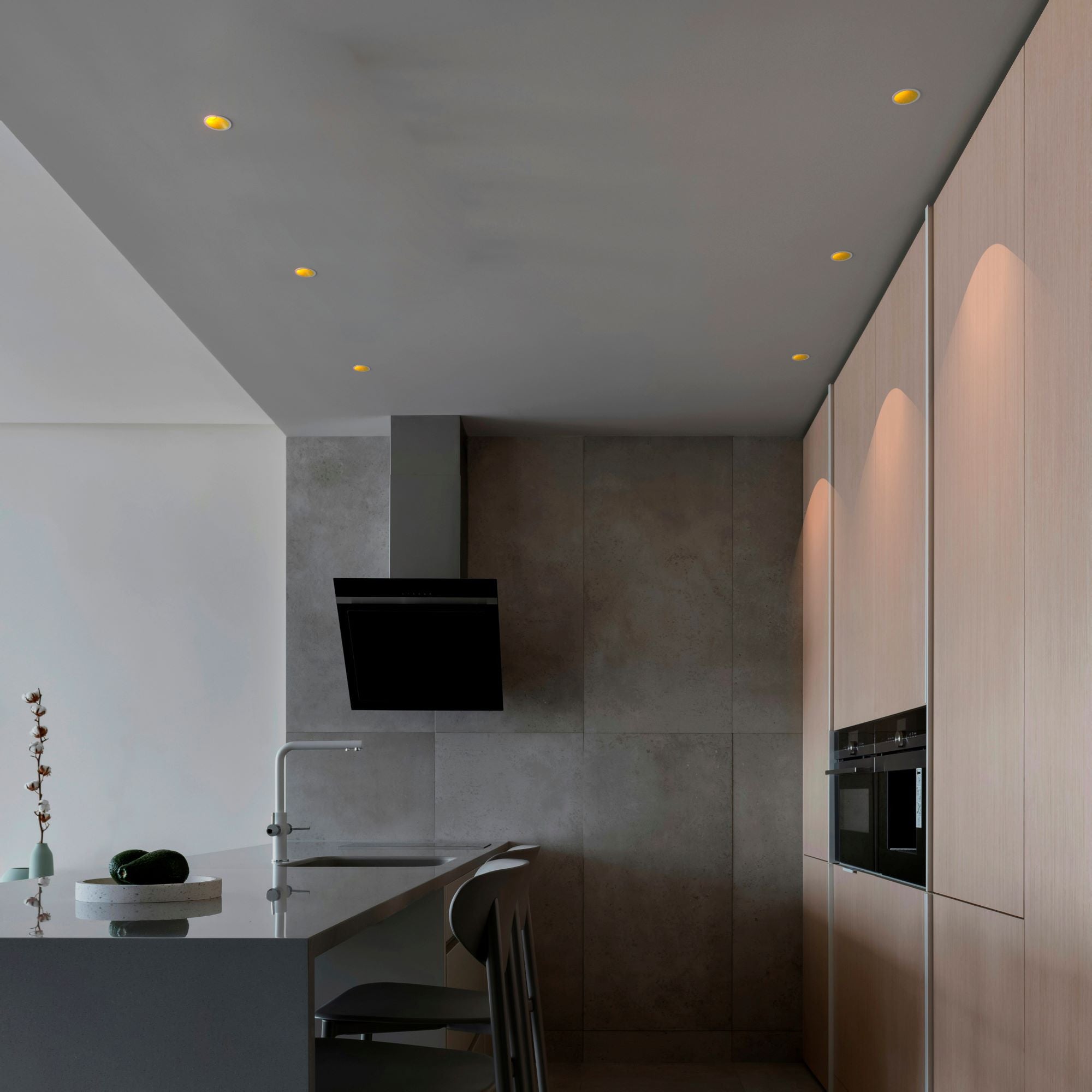 Aro downlight empotrable redondo - Bajo UGR - Corte Ø85mm (97)