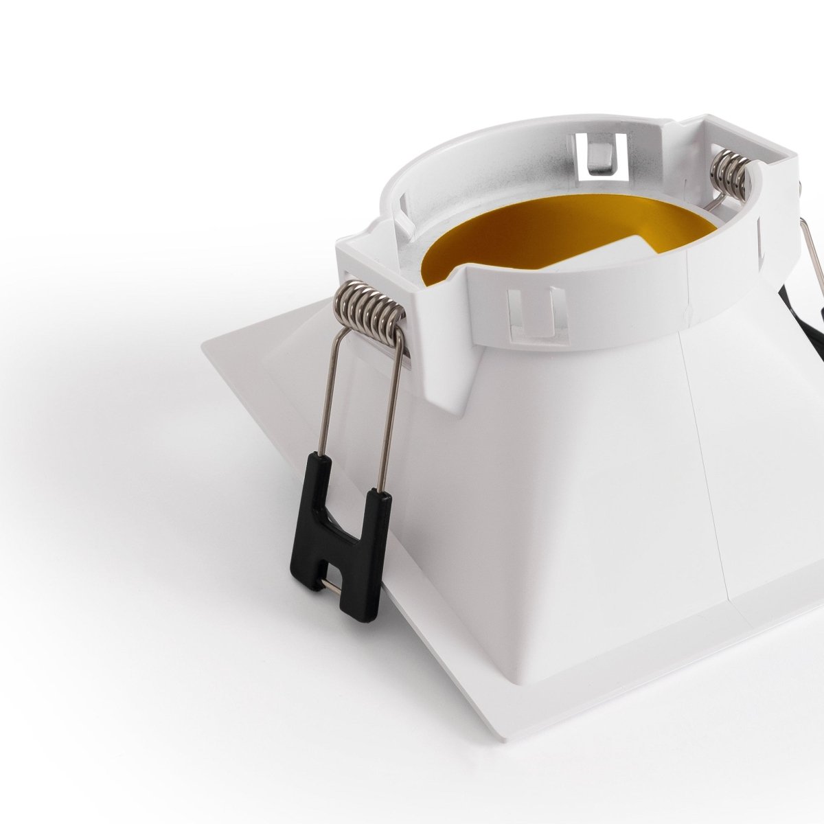 Aro downlight cuadrado asimétrico - Bajo UGR - Corte 75 x 75mm - Barcelona Led-Accesorios