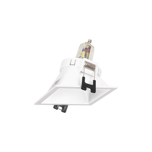 Aro downlight cuadrado asimétrico - Bajo UGR - Corte 75 x 75mm (70)