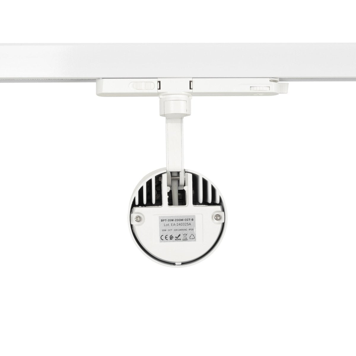 Proyector LED para carril trifásico 35W CCT - ZOOM 20º- 60º - CRI 90 - Barcelona Led-