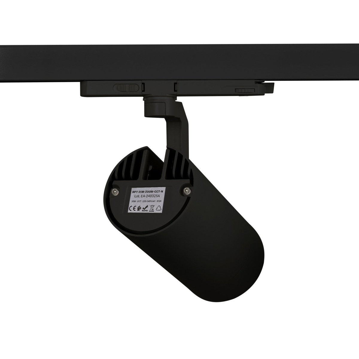 Proyector LED para carril trifásico 35W CCT - ZOOM 20º- 60º - CRI 90 - Barcelona Led-