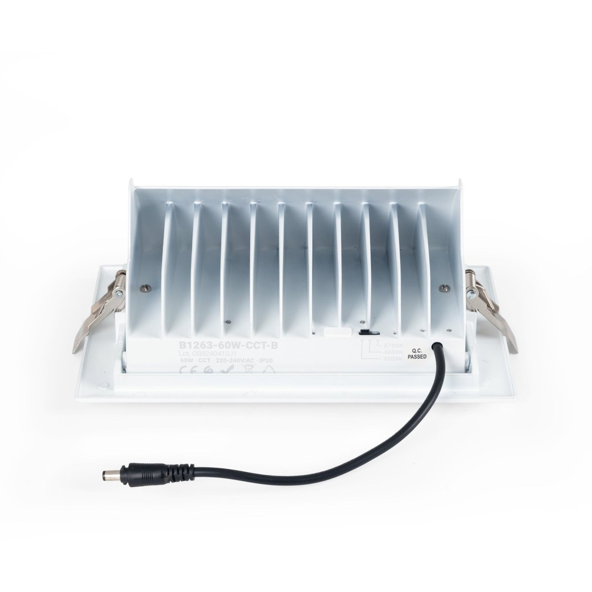 Downlight LED rectangular orientable CCT 60W - 100° Driver LIFUD - Barcelona Led-