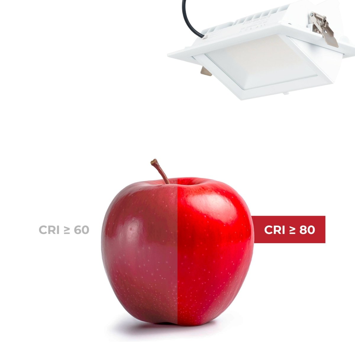 Downlight LED rectangular orientable CCT 60W - 100° Driver LIFUD - Barcelona Led-