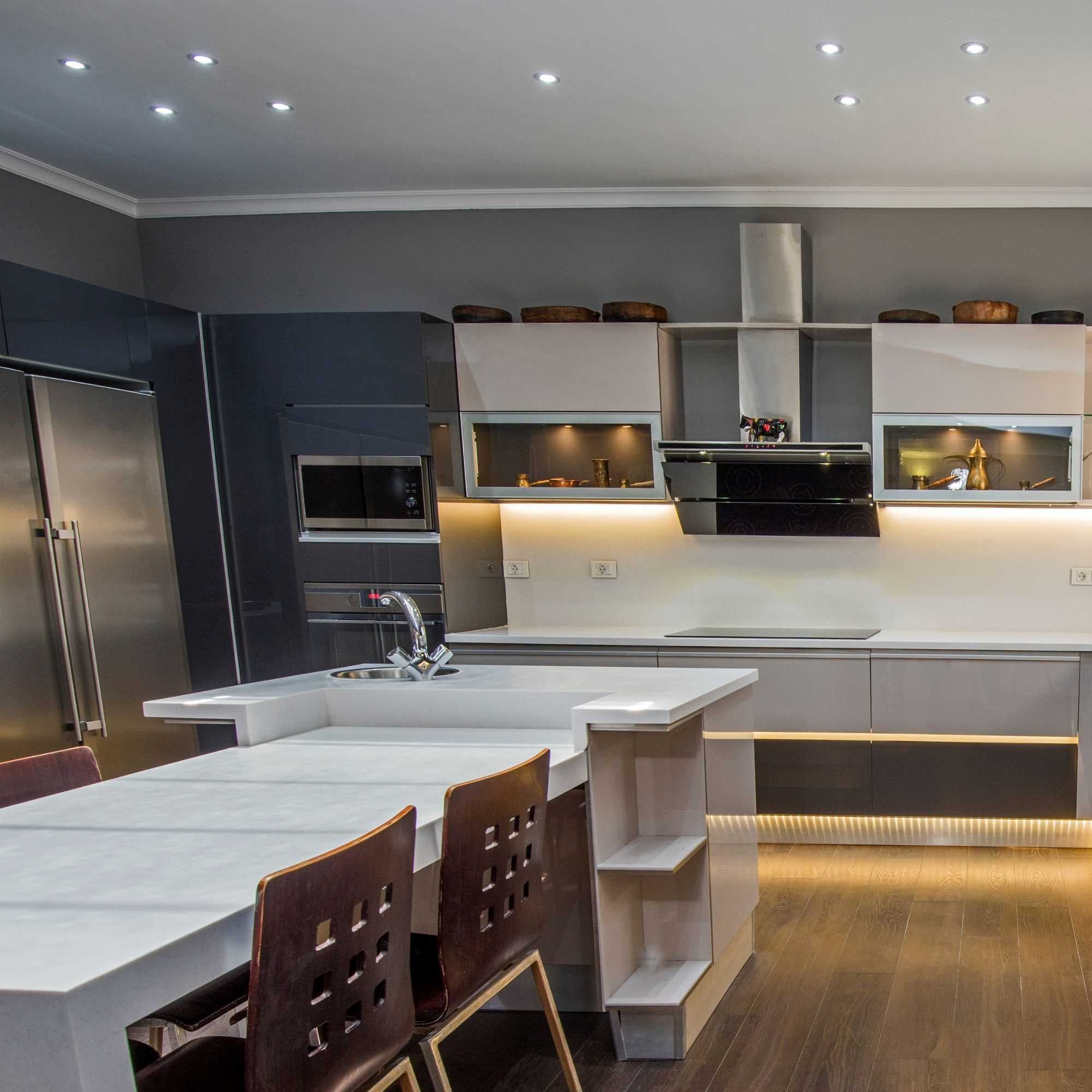 Kit Downlight LED exterior 5W - IP65 - 6500K + Aro intercambiable - TRIAC regulable - Corte Ø68mm (1)