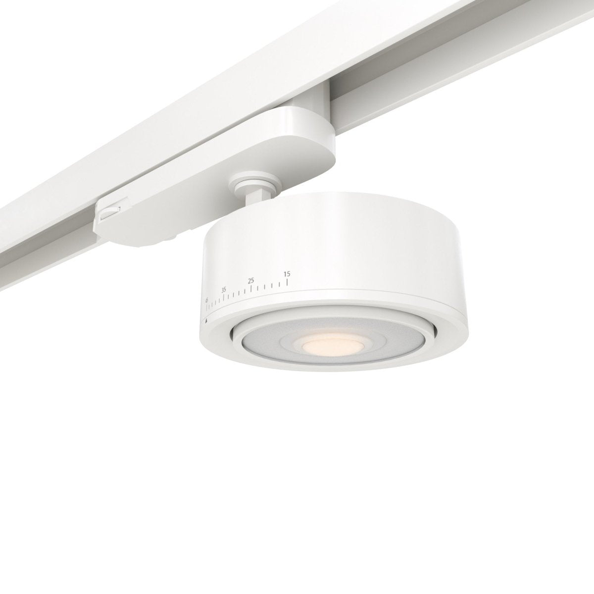 Proyector LED circular para carril trifásico 35W - ZOOM 15º- 45º - 4000K - CRI 90 - Barcelona Led-