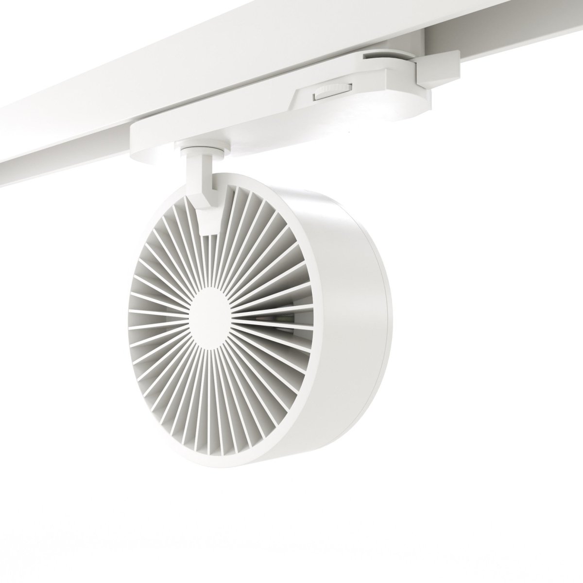 Proyector LED circular para carril trifásico 35W - ZOOM 15º- 45º - 4000K - CRI 90 - Barcelona Led-