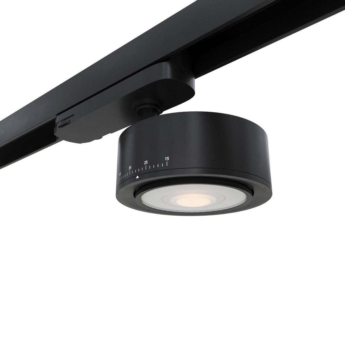 Proyector LED circular para carril trifásico 35W - ZOOM 15º- 45º - 4000K - CRI 90 - Barcelona Led-