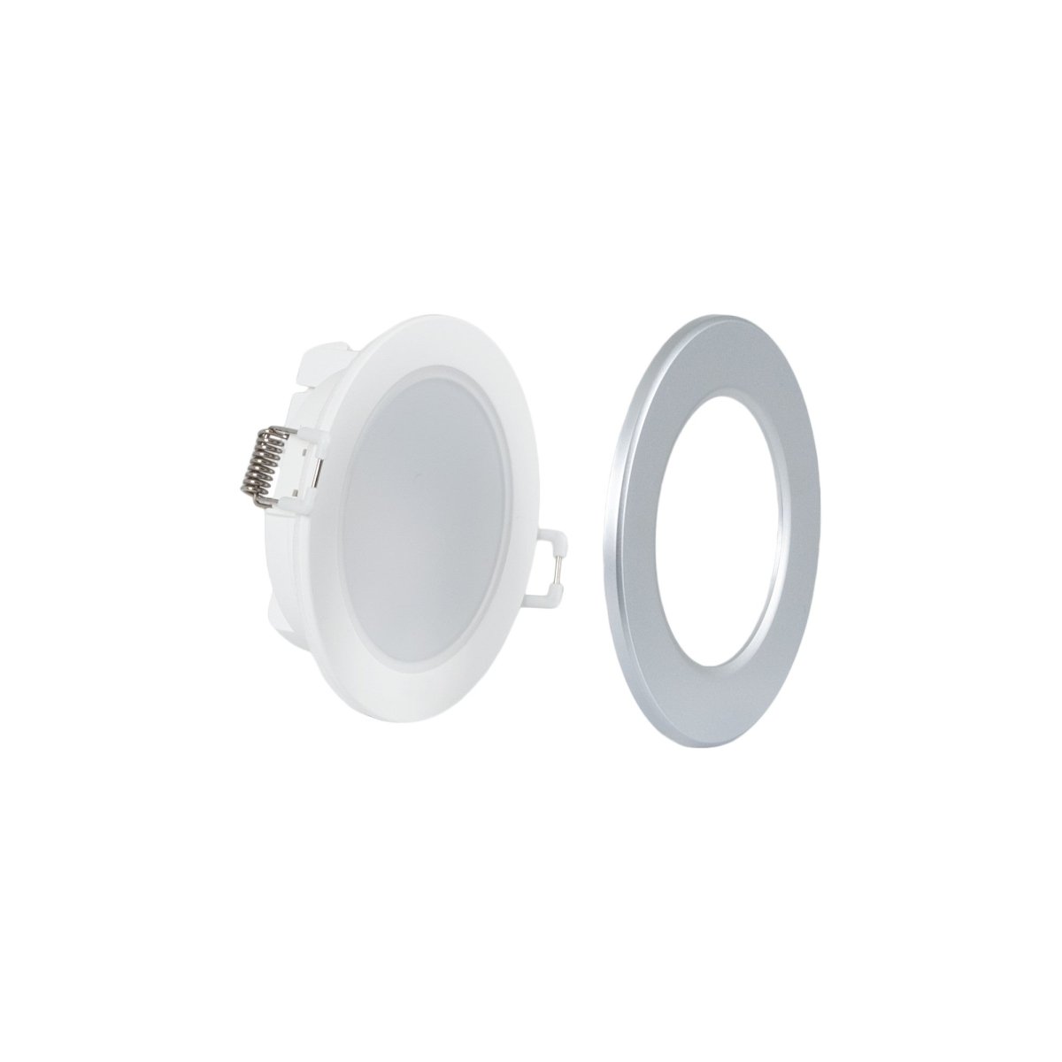 Kit Downlight LED exterior 5W - IP65 - Aro intercambiable - TRIAC regulable - Corte Ø68mm - Barcelona Led-