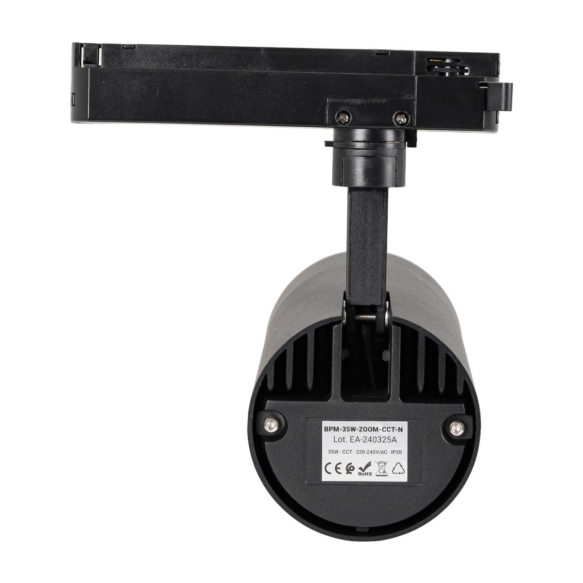 Proyector LED para carril Monofasico 35W CCT - ZOOM 20º- 60º - CRI 90 - Barcelona Led-