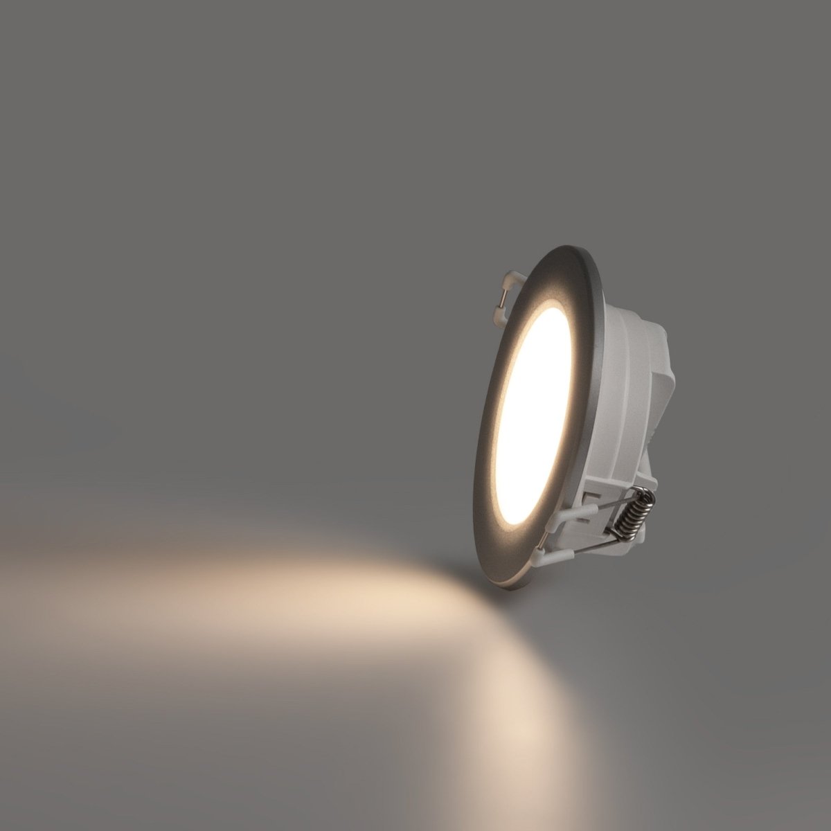 Kit Downlight LED exterior 5W - IP65 - Aro intercambiable - TRIAC regulable - Corte Ø68mm - Barcelona Led-