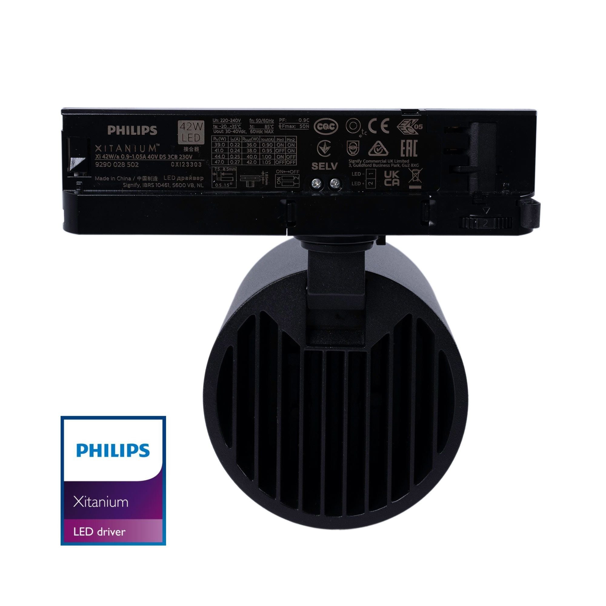 Proyector LED para carril trifásico 40W - Carnicerías - Driver Philips Xitanium (15)