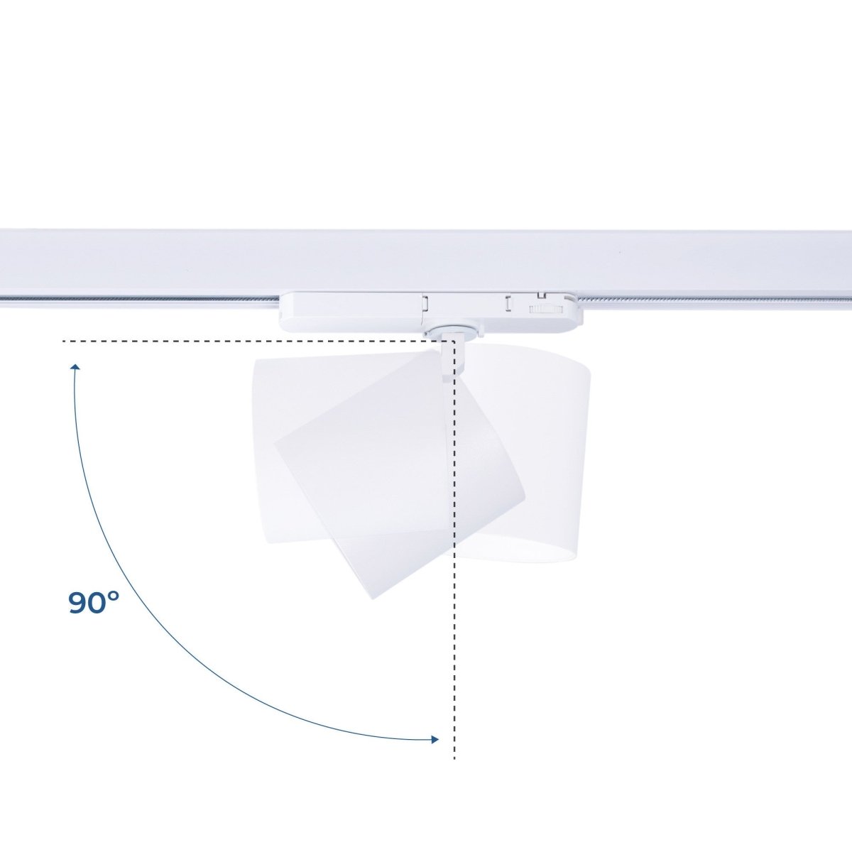Proyector LED para carril trifásico 40W - Verdulerías - Driver Philips Xitanium - Barcelona Led-