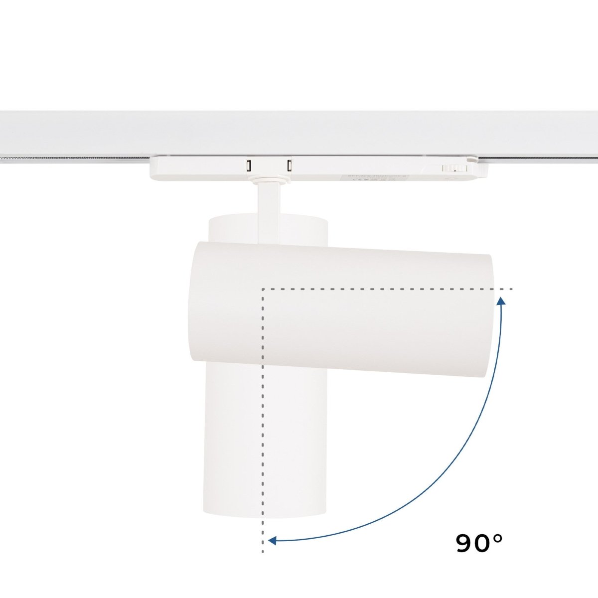Proyector LED para carril trifásico 36W - CCT - TRIAC regulable - CRI90 - 3300 lm - Barcelona Led-