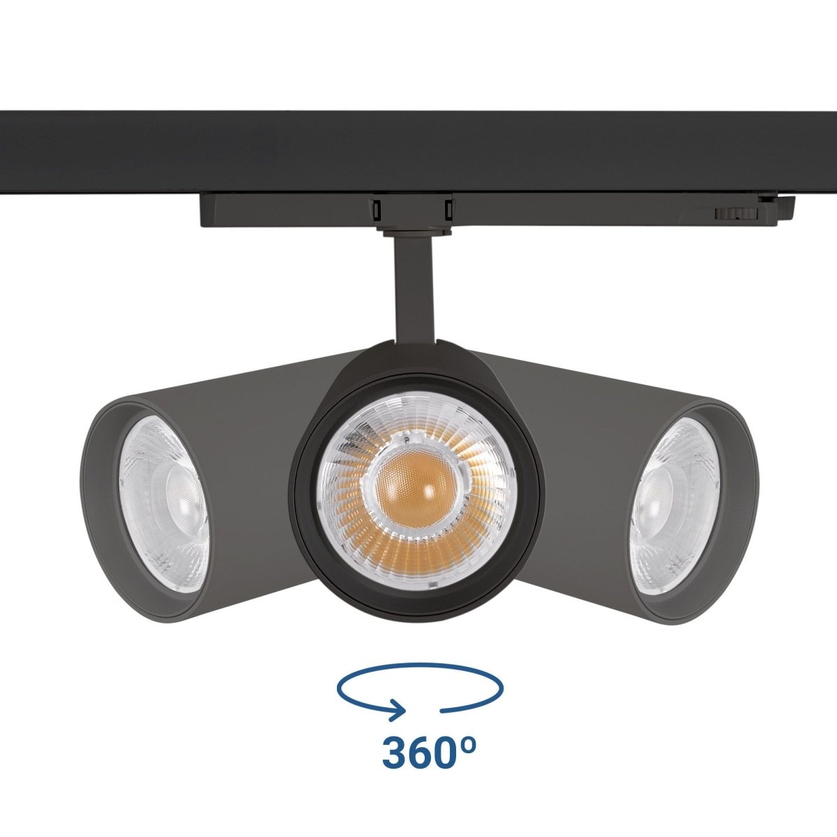 Proyector LED para carril trifásico 36W - CCT - TRIAC regulable - CRI90 - 3300 lm - Barcelona Led-