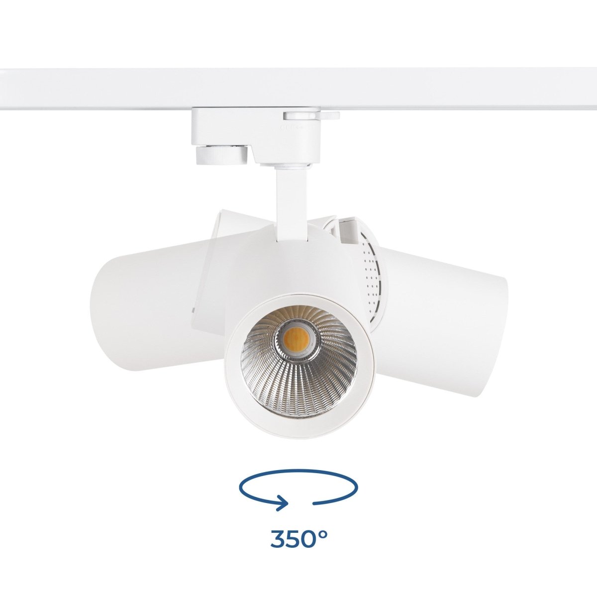 Proyector LED para carril monofásico 20W - CCT - CRI 90 - 1800 lm - Barcelona Led-
