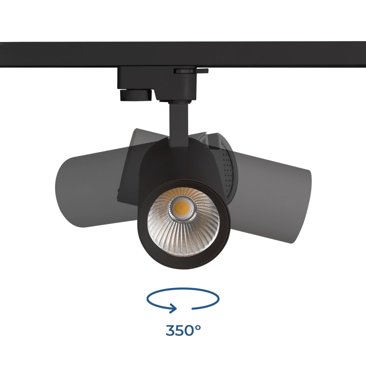 Proyector LED para carril monofásico 20W - CCT - CRI 90 - 1800 lm - Barcelona Led-
