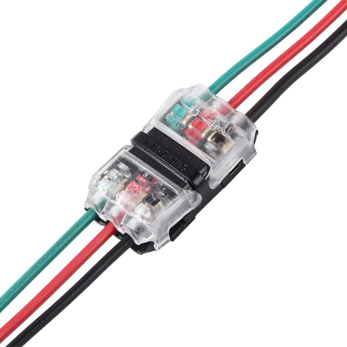Conector rápido recto para 3 cables - 0.34~0.54 mm² - 300V / 9A - Barcelona Led-Accesorios