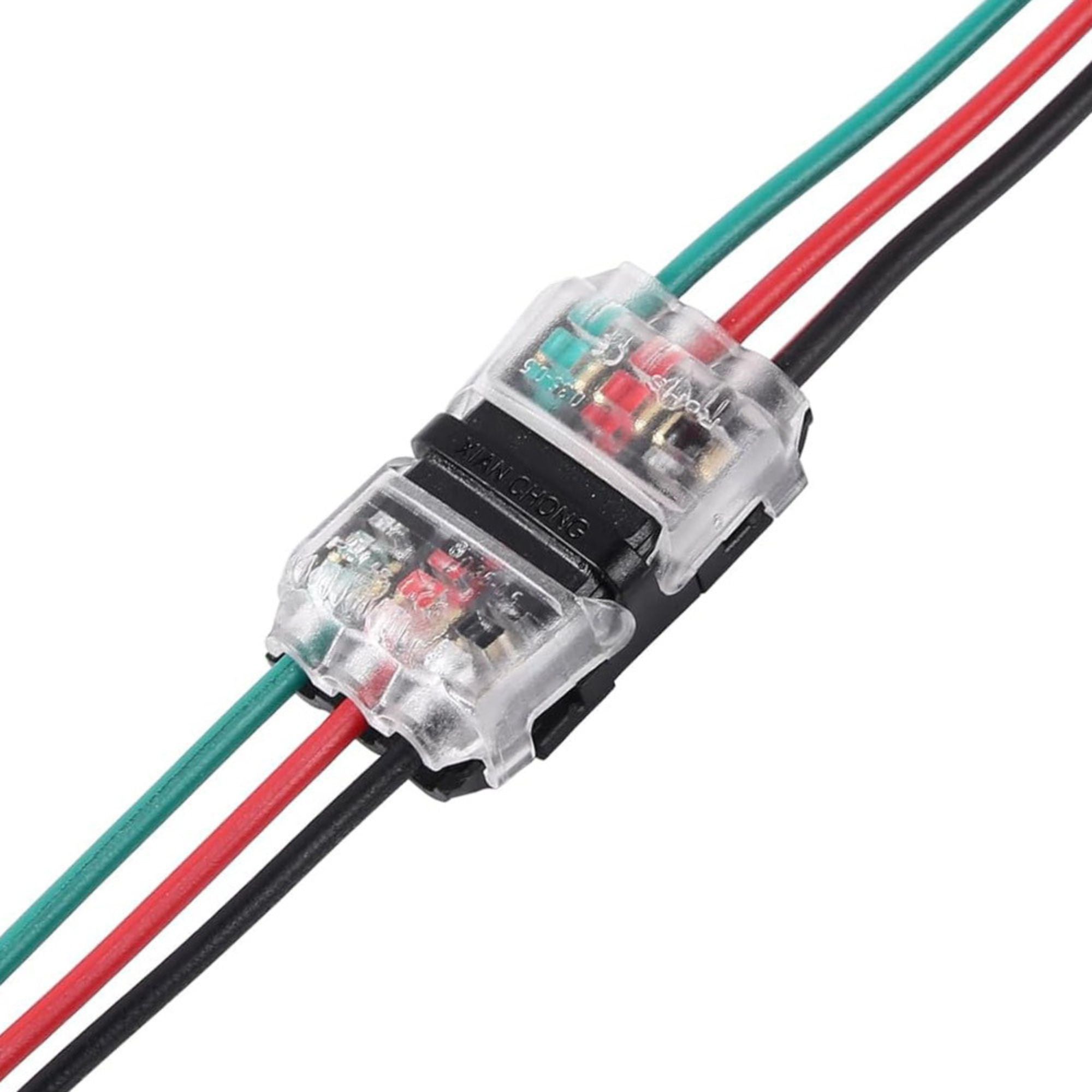 Conector rápido recto para 3 cables - 0.34~0.54 mm² - 300V / 9A (1)