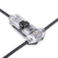T-shaped quick connector for 1 wire - 0.34~0.78 mm² - 300V / 9A 3