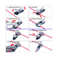 T-shaped quick connector for 1 wire - 0.34~0.78 mm² - 300V / 9A 5