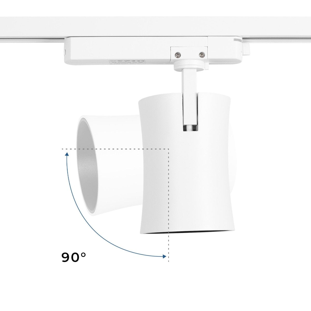 Proyector LED arquitectónico para carril monofásico CCT - 40W - CRI 90 - Barcelona Led-