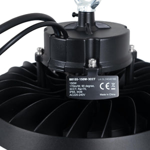 Campana LED UFO industrial 150W - CCT - Con sensor de movimiento - 170lm/W - Driver LIFUD - IP65 - 5 años garantía (4)