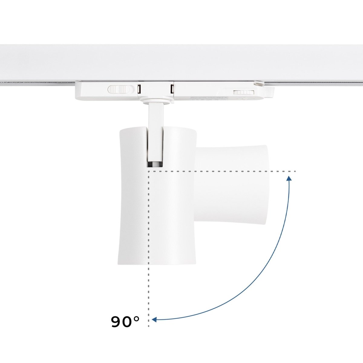 Proyector LED arquitectónico para carril trifásico CCT - 20W - CRI 90 - Driver KGP - Barcelona Led-
