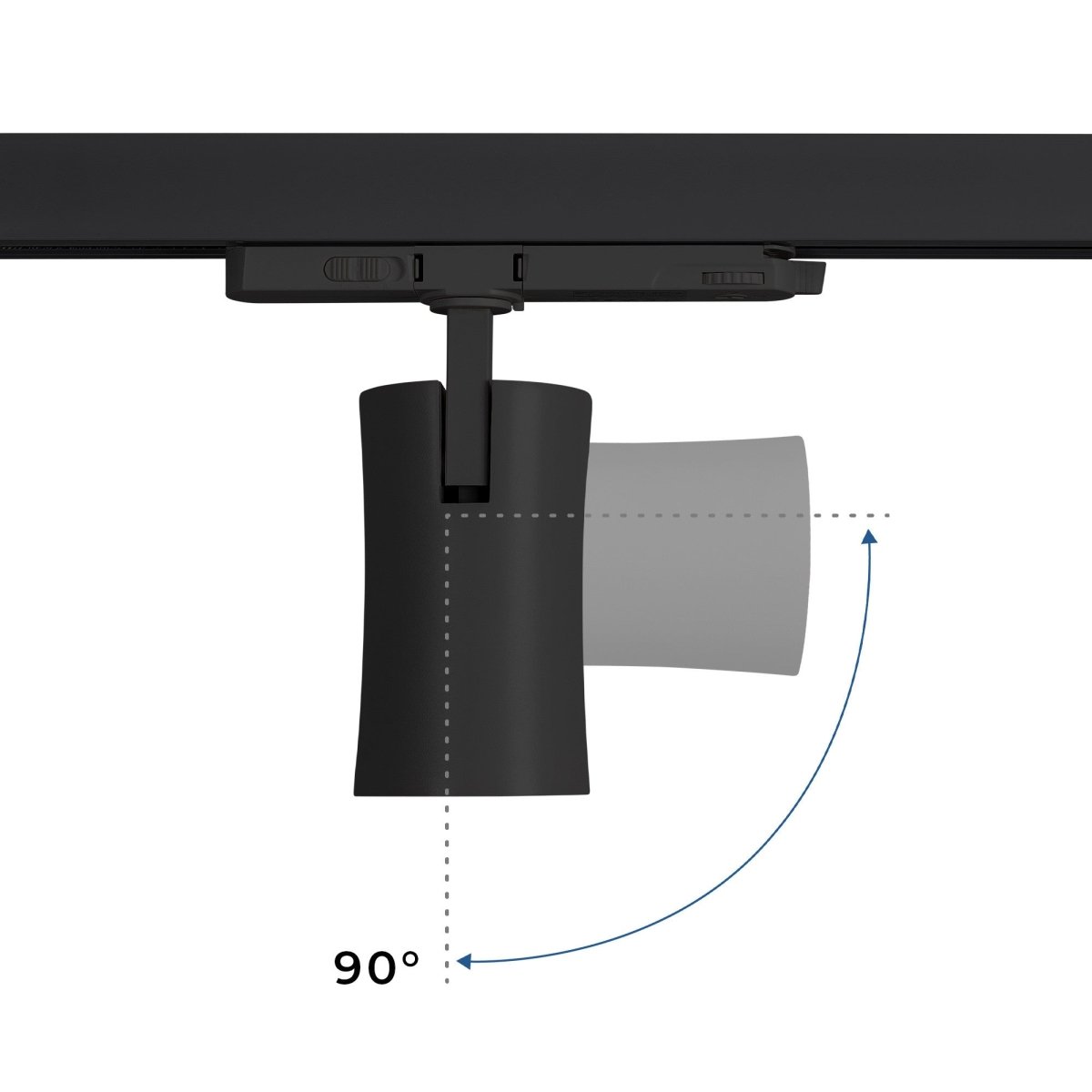 Proyector LED arquitectónico para carril trifásico CCT - 20W - CRI 90 - Driver KGP - Barcelona Led-