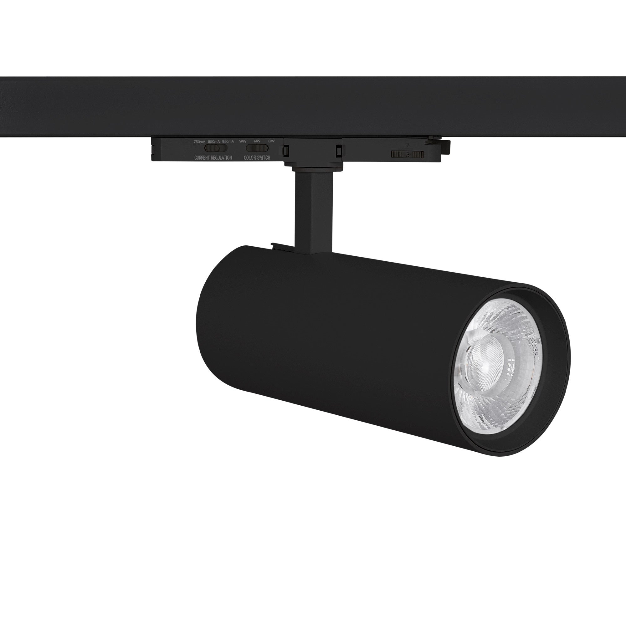Proyector LED para carril trifásico - Potencia ajustable: 30W/ 34W/ 38W - CCT - CRI 90 (18)
