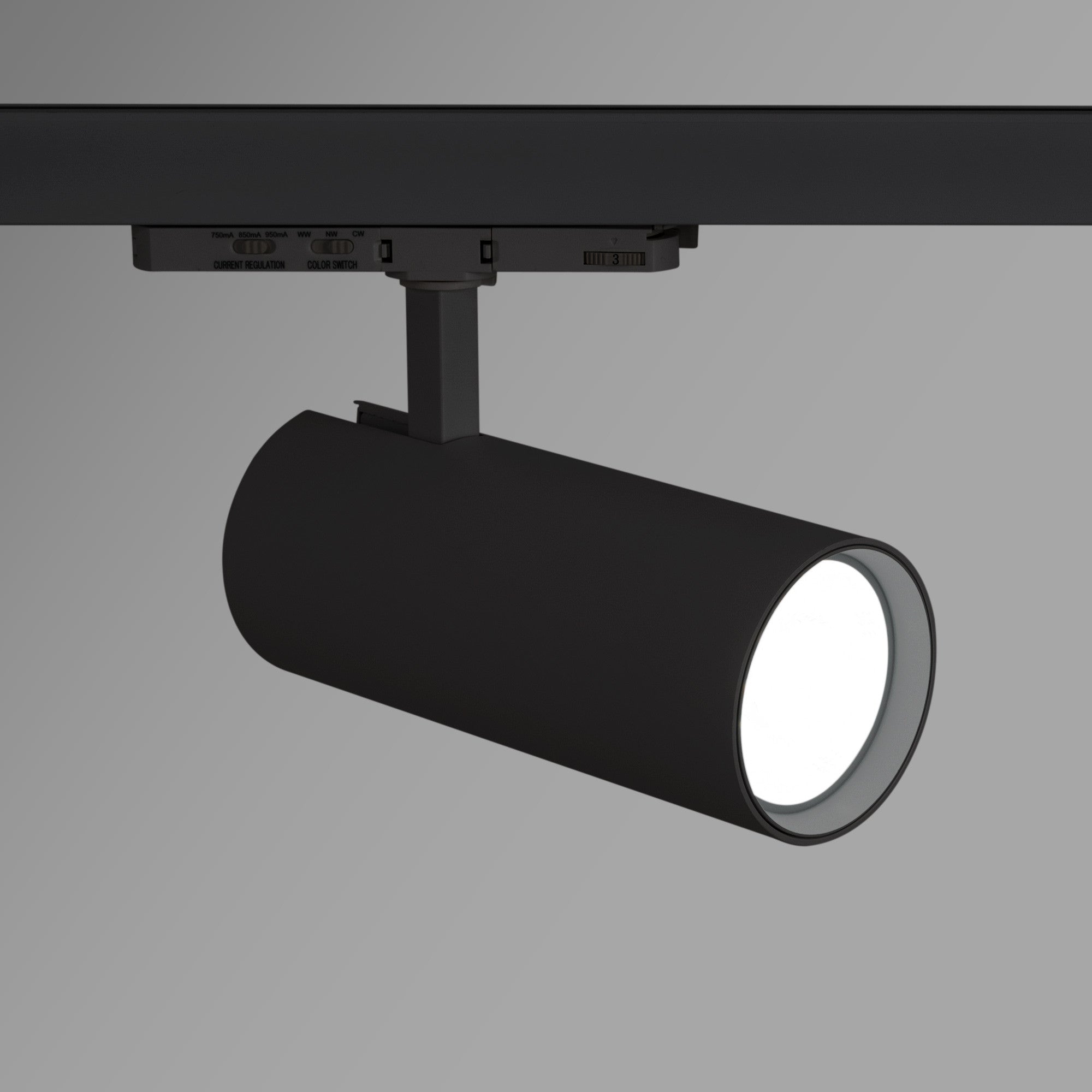 Proyector LED para carril trifásico - Potencia ajustable: 30W/ 34W/ 38W - CCT - CRI 90 (24)