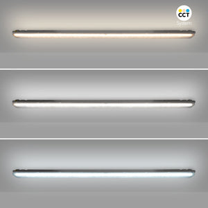 Pantalla estanca LED lineal enlazable- Regulable DALI - CCT - 150cm - 55W - Driver LIFUD - IP65 (9)