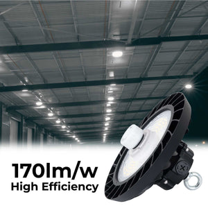 Campana LED UFO industrial 150W - CCT - Con sensor de movimiento - 170lm/W - Driver LIFUD - IP65 - 5 años garantía (23)