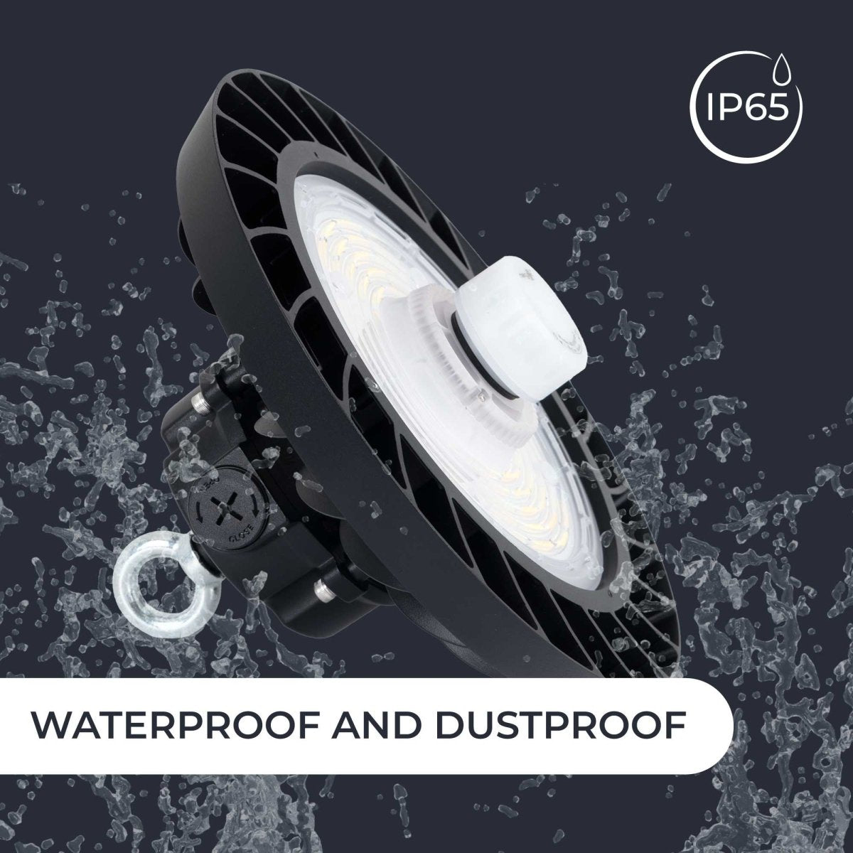 Campana LED UFO industrial 150W - CCT - Con sensor de movimiento - 170lm/W - Driver LIFUD - IP65 - 5 años garantía - Barcelona Led-