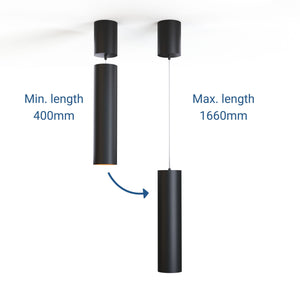 Lámpara colgante moderna "Roomba" 10W - CCT - Blanca (21)