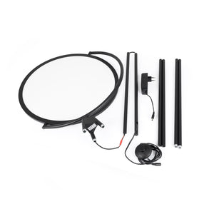 Lámpara de pie LED diseño "Eyes" - 26W - Luz cálida (32)