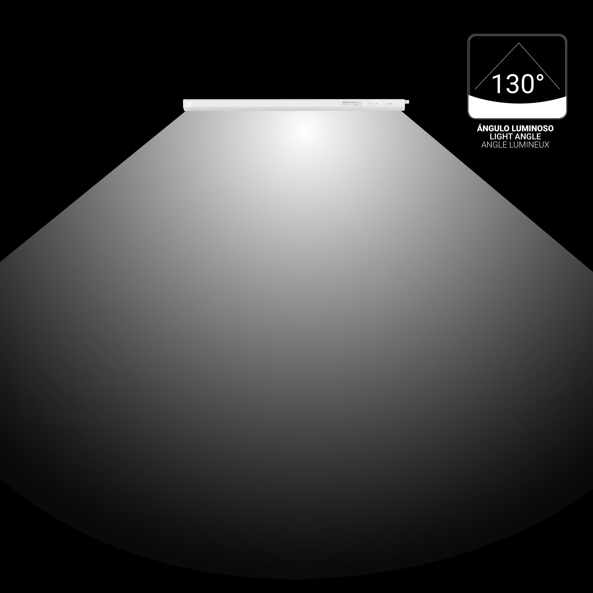 Regleta LED bajo mueble T5 12W CCT 90 cm | Luz blanca ajustable + interruptor (9)