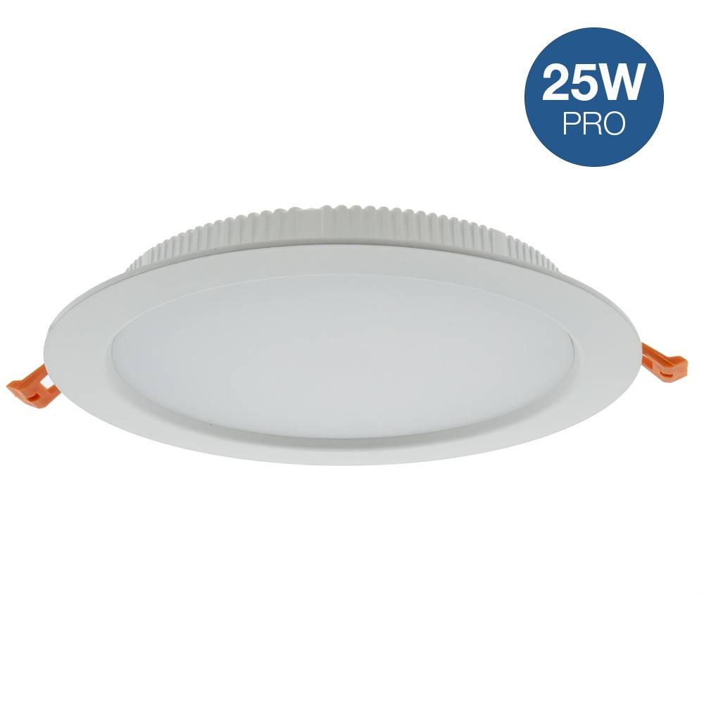 Downlight LED circular empotrable 25W - Uso profesional - Ø190 mm (17)