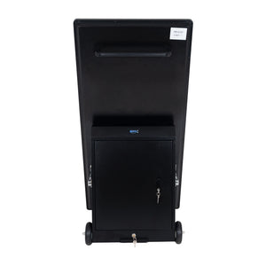 Display publicitario portátil 43'' exterior - LCD full HD - Con ruedas y batería (3)