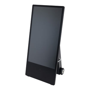 Display publicitario portátil 43'' exterior - LCD full HD - Con ruedas y batería (5)