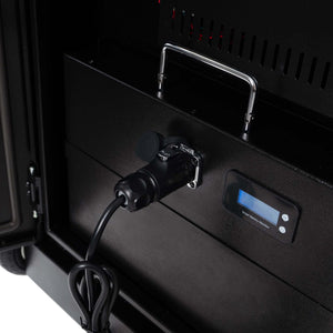 Display publicitario portátil 43'' exterior - LCD full HD - Con ruedas y batería (13)