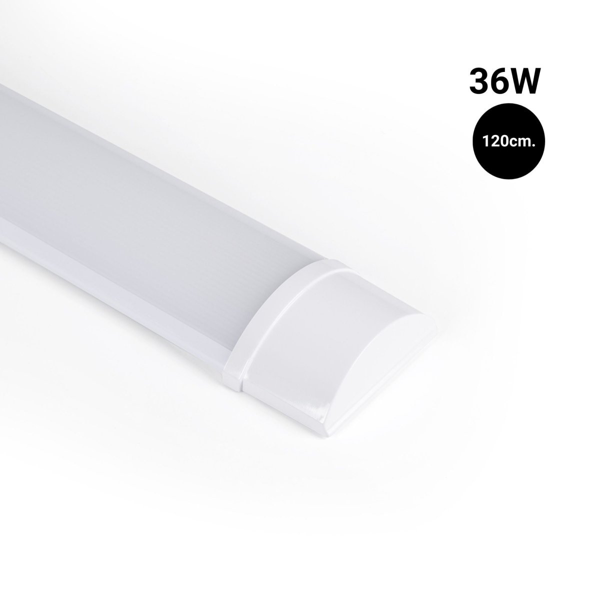 Luminaria lineal LED de alta potencia - 36W - 120cm - IP20 - Barcelona Led-