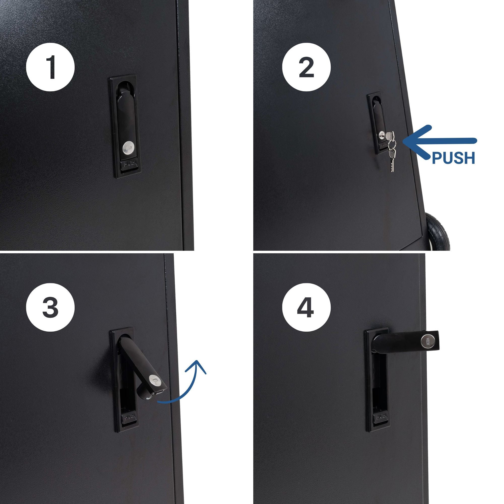 Display publicitario portátil 43'' exterior - LCD full HD - Con ruedas y batería (23)