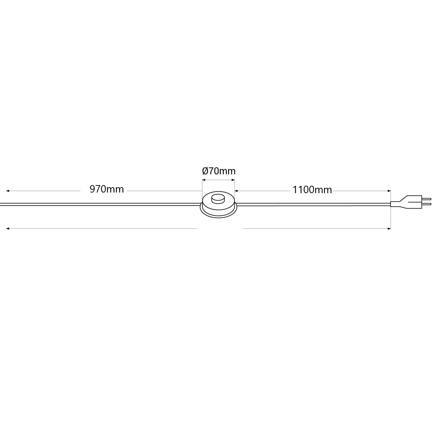 Lámpara de pie LED diseño "Eyes" - 26W - Luz cálida (35)