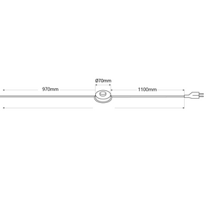 Lámpara de pie LED diseño "Eyes" - 26W - Luz cálida (35)