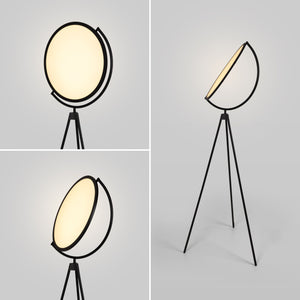 Lámpara de pie LED diseño "Eyes" - 26W - Luz cálida (9)