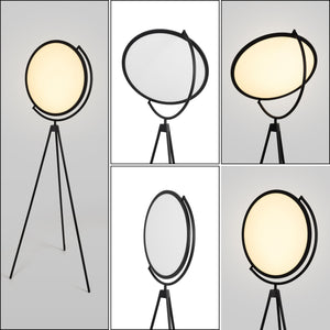 Lámpara de pie LED diseño "Eyes" - 26W - Luz cálida (11)