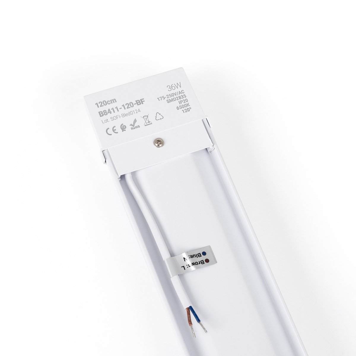 Luminaria lineal LED de alta potencia - 36W - 120cm - IP20 - Barcelona Led-