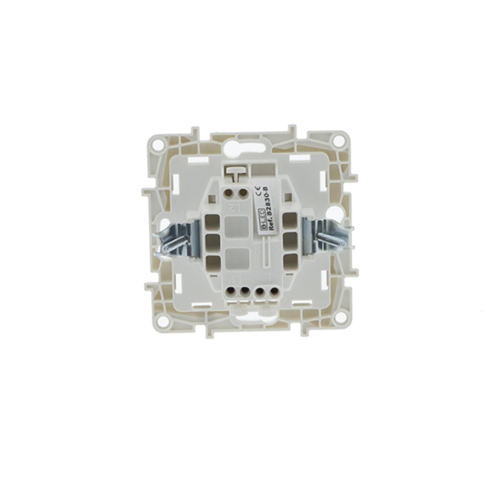 Mecanismo interruptor simple empotrable de 1 vía (3)